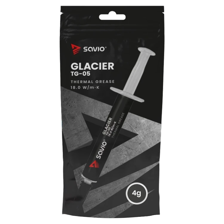 SAVIO PASTA TERMOPRZEWODZĄCA 18W/M-K, 4G TG-05