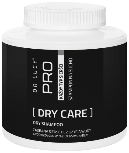 Szampon do mycia na sucho dla psów o każdym rodzaju sierści Dr lucy Pro Dry Care - 50 g