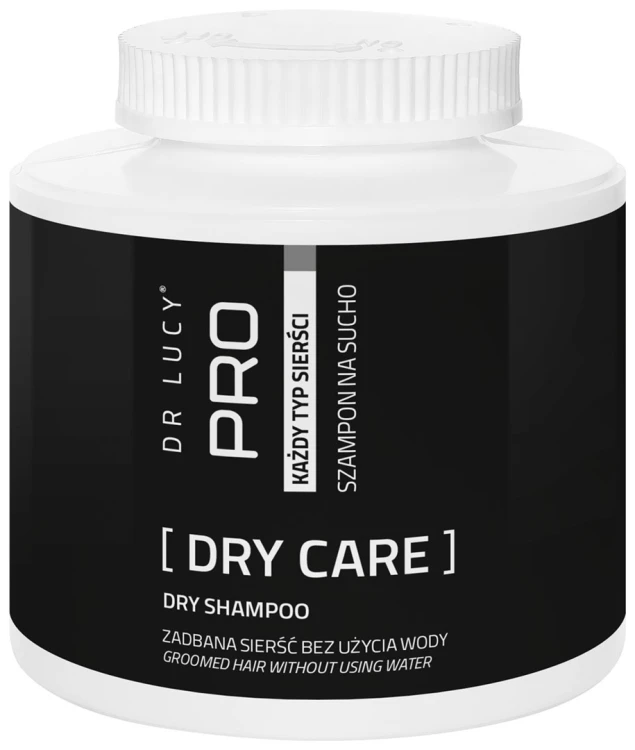 Szampon do mycia na sucho dla psów o każdym rodzaju sierści Dr lucy Pro Dry Care - 50 g