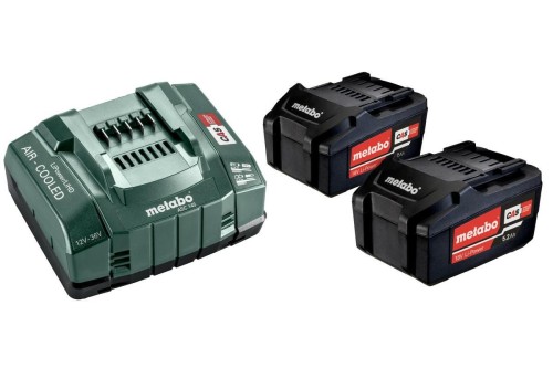 Akumulator METABO 18V 5,2Ah x2 + ładowarka