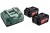 Akumulator METABO 18V 5,2Ah x2 + ładowarka