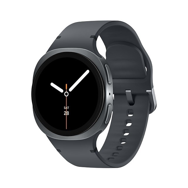 Samsung Galaxy Watch 8 3,3 cm (1.3") AMOLED 40 mm Cyfrowy 438 x 438 px Ekran dotykowy 4G Grafitowy Wi-Fi GPS