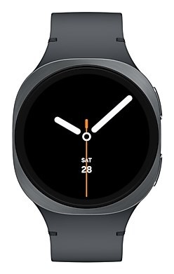 Samsung Galaxy Watch 8 3,3 cm (1.3") AMOLED 40 mm Cyfrowy 438 x 438 px Ekran dotykowy 4G Grafitowy Wi-Fi GPS