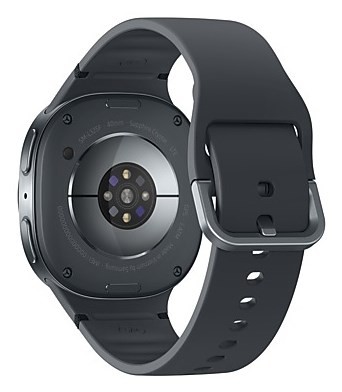 Samsung Galaxy Watch 8 3,3 cm (1.3") AMOLED 40 mm Cyfrowy 438 x 438 px Ekran dotykowy 4G Grafitowy Wi-Fi GPS