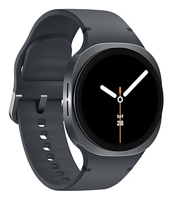 Samsung Galaxy Watch 8 3,3 cm (1.3") AMOLED 40 mm Cyfrowy 438 x 438 px Ekran dotykowy 4G Grafitowy Wi-Fi GPS
