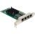 INTER-TECH Argus ST-7238 - Karta sieciowa Quad LAN Intel i350 Obliczanie sumy kontrolnej i segmentacji odciążenia VT-c VMDq SR-IOV