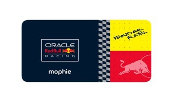 Powerbank Mophie Powerstation Plus 10K Red Bull Racing - powerbank 10000mAh, zintegrowany kabel USB-C oraz lightning (1x port USB-C)