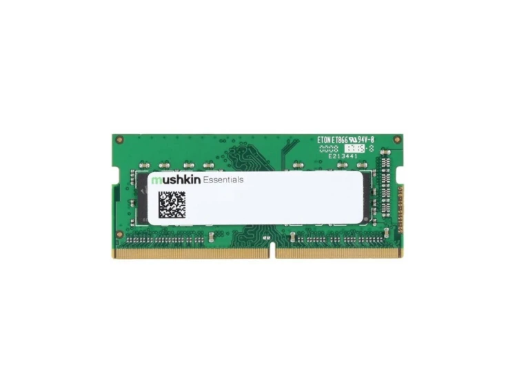 Pamięć RAM SO DDR4 16GB PC 3200 Mushkin Essentials CL22 1,2V intern sprzedaż detaliczna