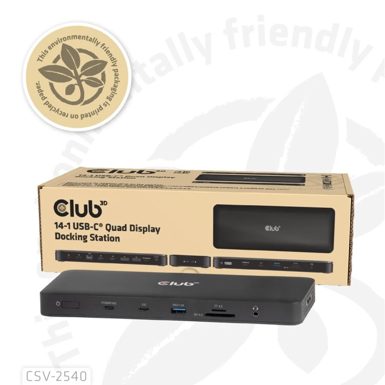 Stacja dokująca NB ACC 14IN1/USB-C 150W CSV-2540 CLUB3D