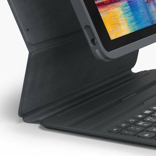 ZAGG Keyboard Pro Keys - obudowa z klawiaturą i uchwytem na Apple Pencil do iPad 10.9" 10G / 11" (A16) (black/gray)