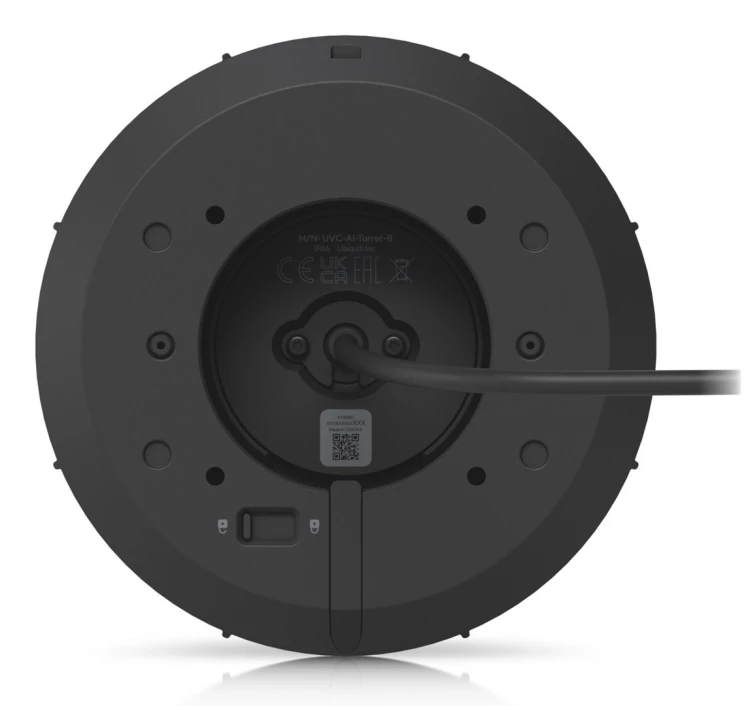 Ubiquiti AI Turret Wieżyczka Kamera bezpieczeństwa IP Wewnętrz i na wolnym powietrzu 3840 x 2160 px Sufit / Ściana