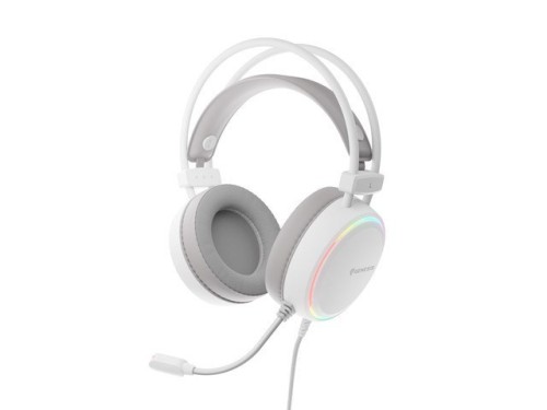 Słuchawki/zestaw słuchawkowy GENESIS NSG-2308 Przewodowa Opaska na głowę Gaming USB Typu-A Biały