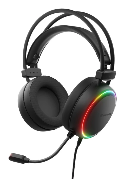 Słuchawki/zestaw słuchawkowy GENESIS NSG-2307 przewodowa opaska na głowę gaming USB typu-A czarny
