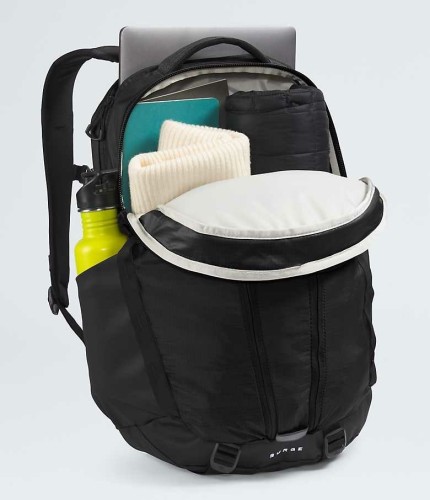 The North Face NF0A52SG plecak Czarny Nylon, Poliester pochodzący z recyklingu