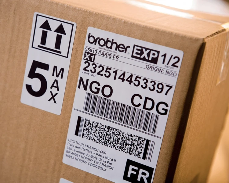 Brother QL-1110NWB drukarka etykiet bezpośrednio termiczny 300 x 300 DPI 110 mm/s Przewodowy i Bezprzewodowy Przewodowa sieć LAN DK Wi-Fi Bluetooth