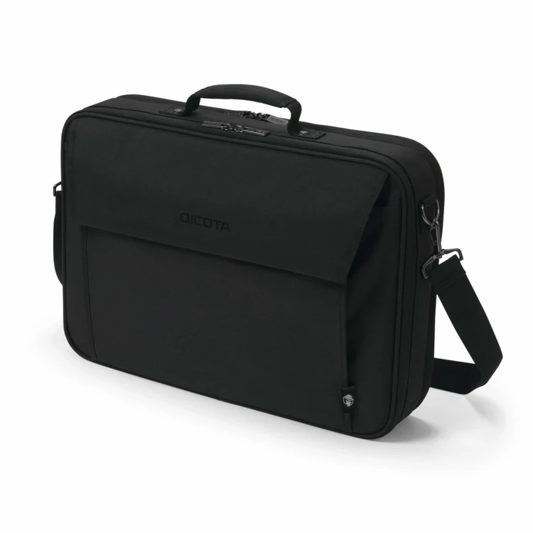 DICOTA Eco Multi Plus BASE 39,6 cm (15.6") Aktówka Czarny