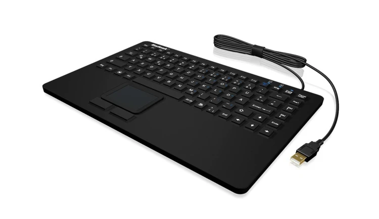 KeySonic KSK-5230 IN (US) klawiatura Biuro USB QWERTY US English Czarny