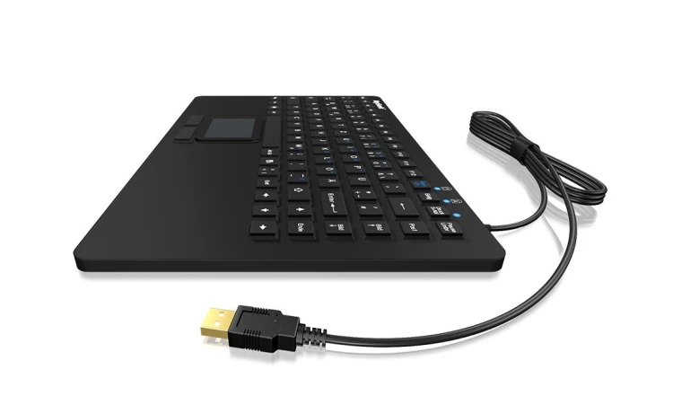 KeySonic KSK-5230 IN (US) klawiatura Biuro USB QWERTY US English Czarny