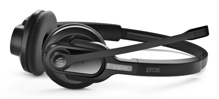 EPOS IMPACT D 30 USB ML - EU Zestaw słuchawkowy Bezprzewodowy Opaska na głowę Biuro/centrum telefoniczne Czarny