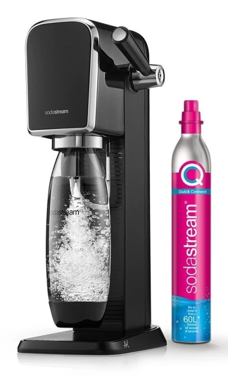 SodaStream ART Czarny, Stal
