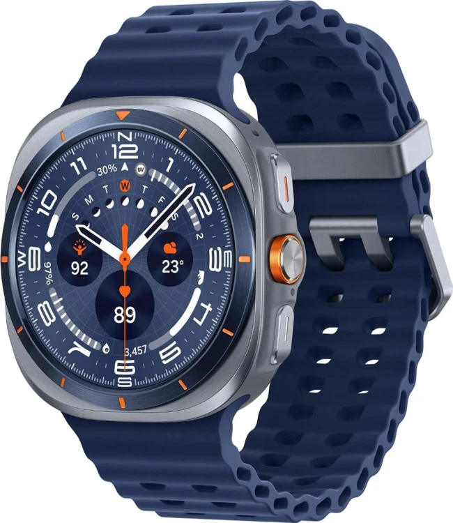 Samsung Galaxy Watch Ultra 3,81 cm (1.5") AMOLED 47 mm Cyfrowy 480 x 480 px Ekran dotykowy 4G Tytan Wi-Fi GPS