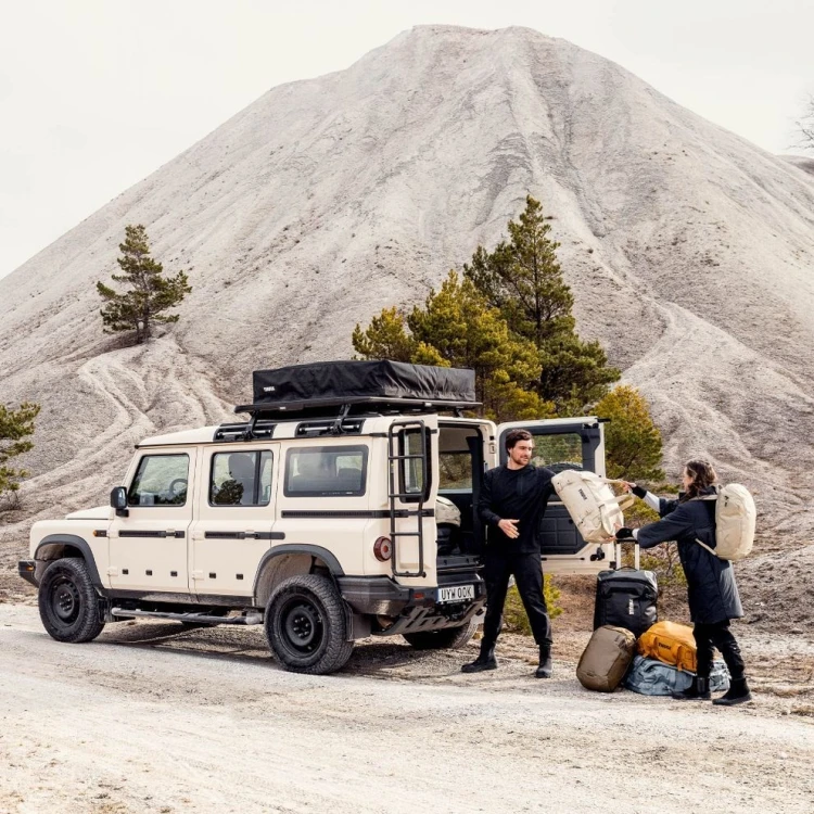 Thule Chasm TDSD303 Deep Khaki sportowa torba 70 l Poliester