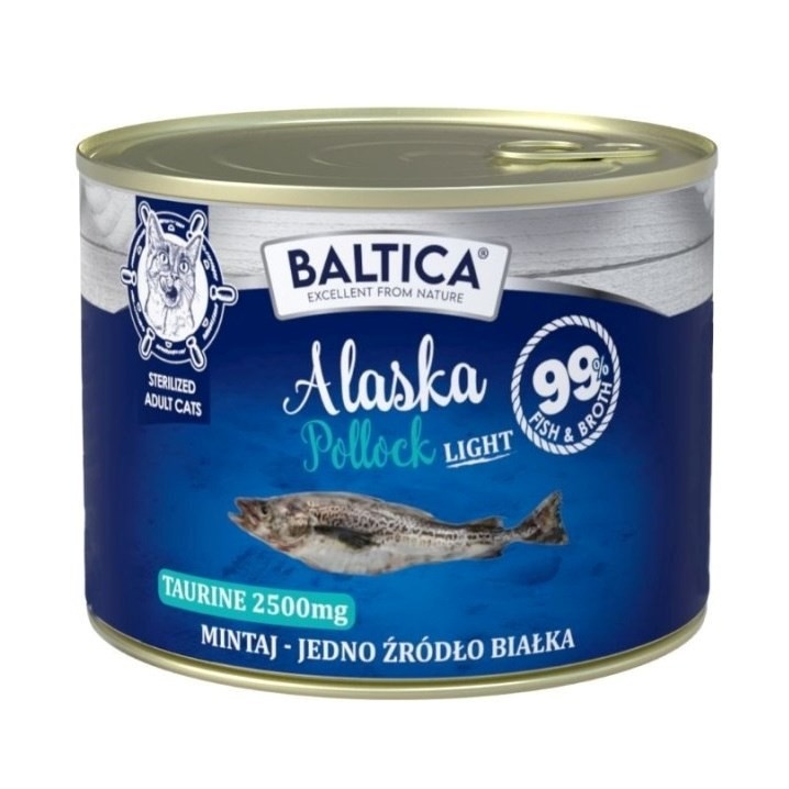 BALTICA EXCELLENT Karma kot Alaska Pollock 185g