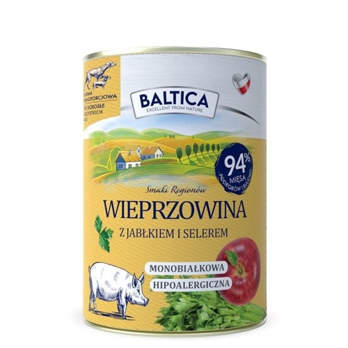 BALTICA SMAKI REGIONÓW Wieprzowina z jabłkiem 400g