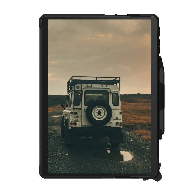 Urban Armor Gear 324014114040 etui na tablet 33 cm (13") Folio Czarny, Przezroczysty