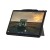Urban Armor Gear 324014114040 etui na tablet 33 cm (13") Folio Czarny, Przezroczysty