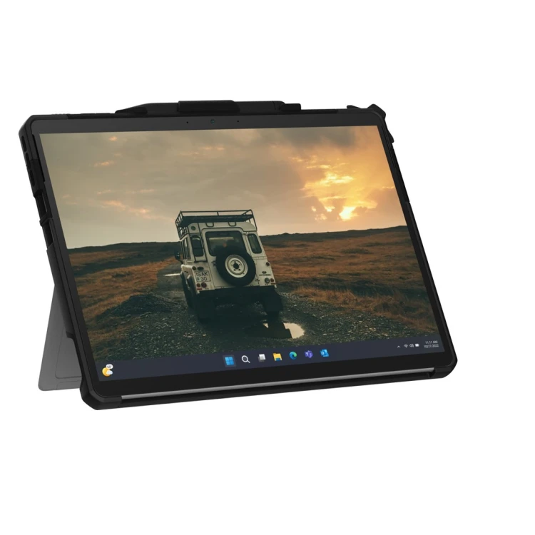 Urban Armor Gear 324014114040 etui na tablet 33 cm (13") Folio Czarny, Przezroczysty