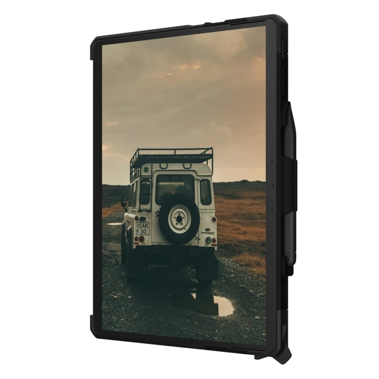 Urban Armor Gear 324014114040 etui na tablet 33 cm (13") Folio Czarny, Przezroczysty