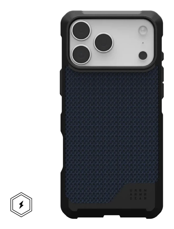 Urban Armor Gear 114518113955 pokrowiec na telefon komórkowy 17,5 cm (6.9") Czarny, Niebieski