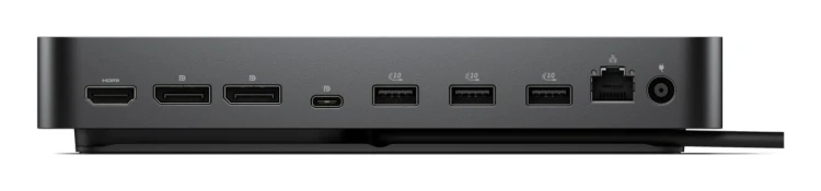 DELL Pro Dock WD25Z Przewodowa USB 3.2 Gen 2 (3.1 Gen 2) Type-C Czarny