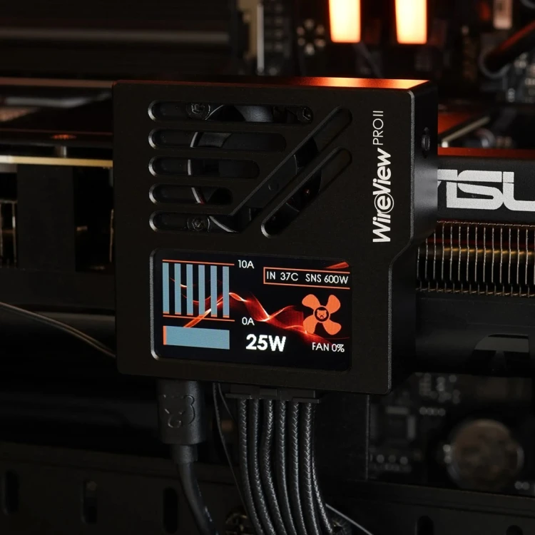 Urządzenie do monitorowania GPU Thermal Grizzly WireView Pro II Reverse
