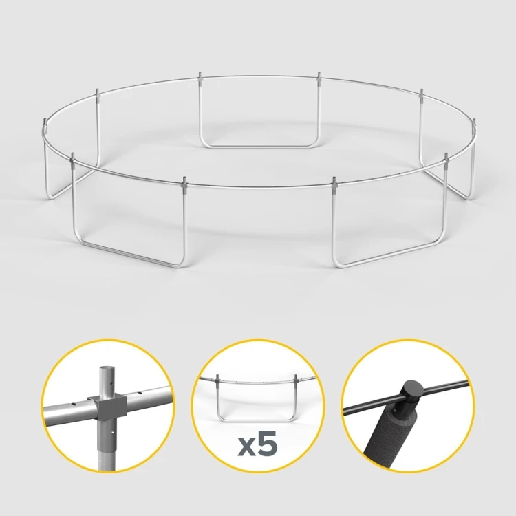 REBEL ACTIVE TRAMPOLINA PRO 15FT/457CM