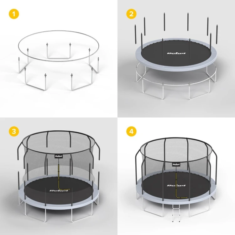 REBEL ACTIVE TRAMPOLINA PRO 12FT/366CM