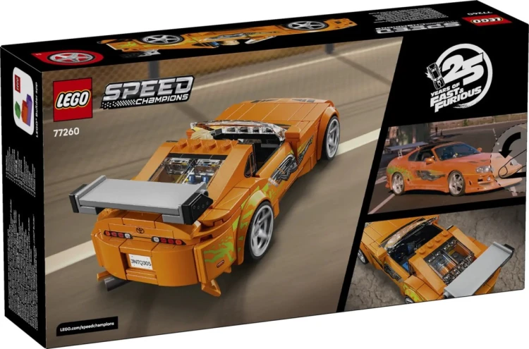 LEGO Speed Champions 77260 - Szybcy i Wściekli: Toyota Supra Mk4
