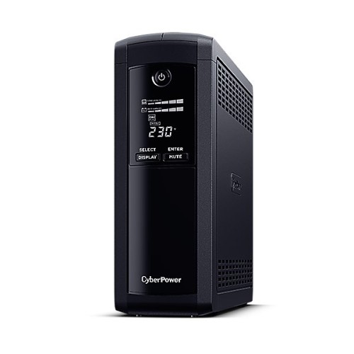 CyberPower VP1600ELCD zasilacz UPS Technologia line-interactive 1,6 kVA 960 W 5 x gniazdo sieciowe