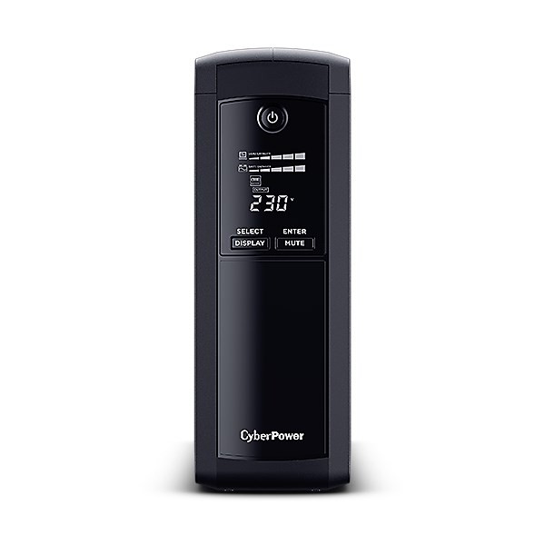 CyberPower VP1600ELCD zasilacz UPS Technologia line-interactive 1,6 kVA 960 W 5 x gniazdo sieciowe