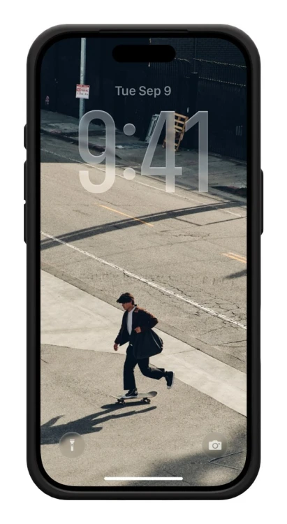 Urban Armor Gear 114555113985 pokrowiec na telefon komórkowy 16 cm (6.3") Grafitowy, Brąz