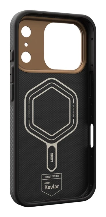 Urban Armor Gear 114555113985 pokrowiec na telefon komórkowy 16 cm (6.3") Grafitowy, Brąz