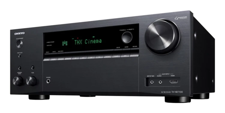 ONKYO TX-NR7100 7.2 kan. Kompatybilność 3D Czarny