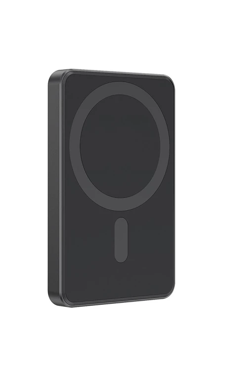 GEMBIRD POWERBANK Z ŁADOWANIEM BEPRZEWODOWYM 15W 5000MAH, CZARNY