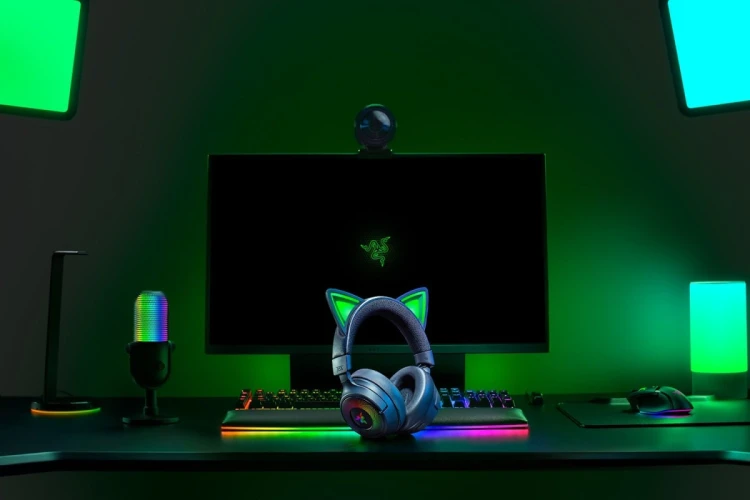 Zestaw słuchawkowy Razer Kraken Kitty V3 Pro Nauszne