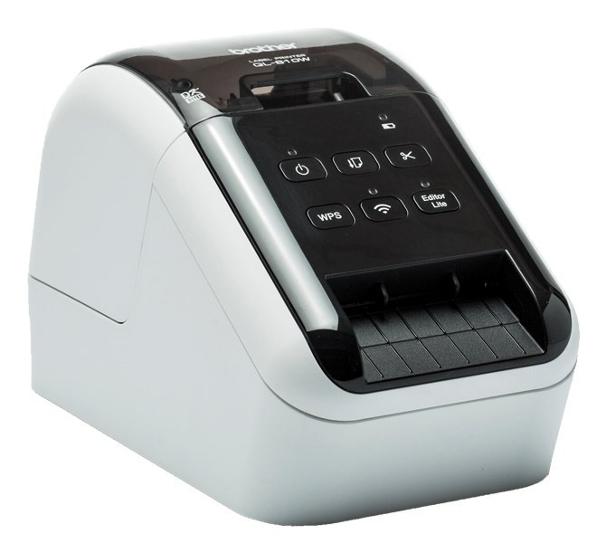 Brother QL-810W drukarka etykiet bezpośrednio termiczny Kolor 300 x 600 DPI 176 mm/s Przewodowy i Bezprzewodowy DK Wi-Fi