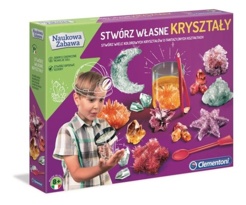 Zestaw Clementoni - Stwórz własne kryształy