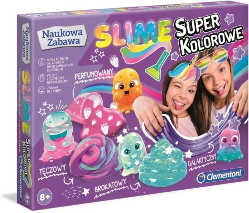 Zestaw Clementoni - Super kolorowe slime