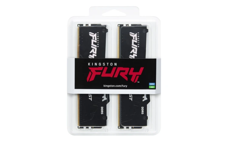 KINGSTON DDR5 64GB 6000MT/s CL36 DIMM KITx2 FURY Beast RGB