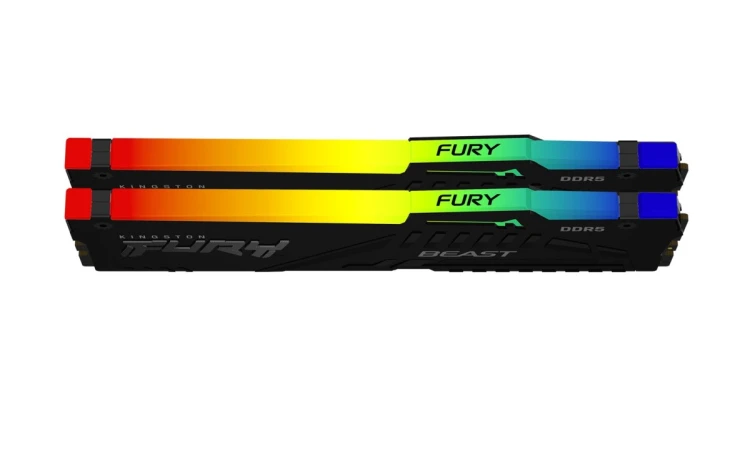 KINGSTON DDR5 64GB 6000MT/s CL36 DIMM KITx2 FURY Beast RGB